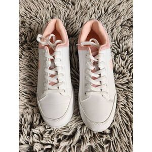 SwissBrand Drew White Blush Womens Pickleball Shoes Size 11